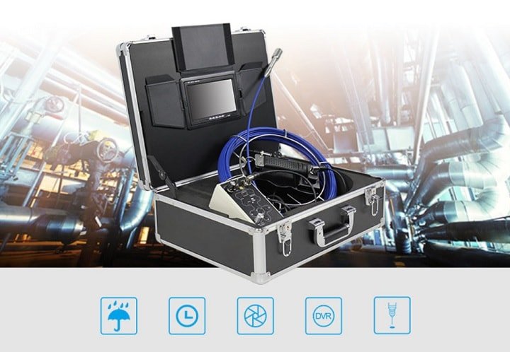 Camera soi ống nước A1-C23 thiết kế nhỏ gọn, chắc chắn