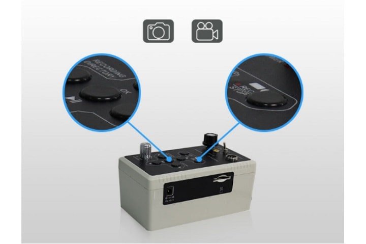 Với bộ DVR giúp nó có thể quy video, ghi âm và chụp ảnh. Với bộ DVR giúp nó có thể quy video, ghi âm và chụp ảnh.
