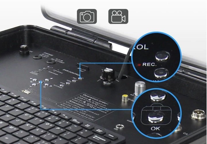 Quay video và ghi âm, chụp ảnh với thao tác đơn giản Quay video và ghi âm, chụp ảnh với thao tác đơn giản