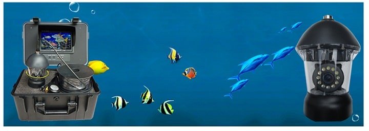 camera dưới nước quay 360 độ TP6000 ứng dụng cho mục đích thám hiểm đáy biển, câu cá đại dương và câu cá trên băng