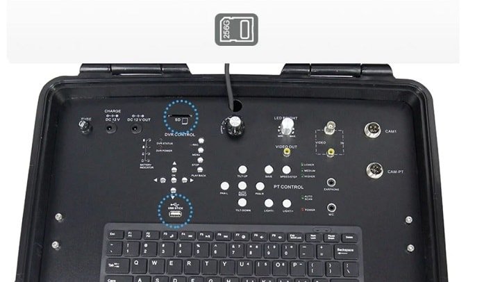 Hỗ trợ thẻ SD tối đa 256G hoặc thẻ nhớ USB Hỗ trợ thẻ SD tối đa 256G hoặc thẻ nhớ USB