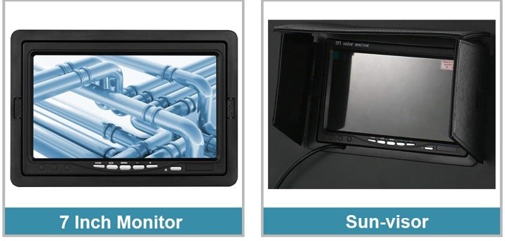Camera kiểm tra đường ống TP9210 trang bị màn hình sắc nét
