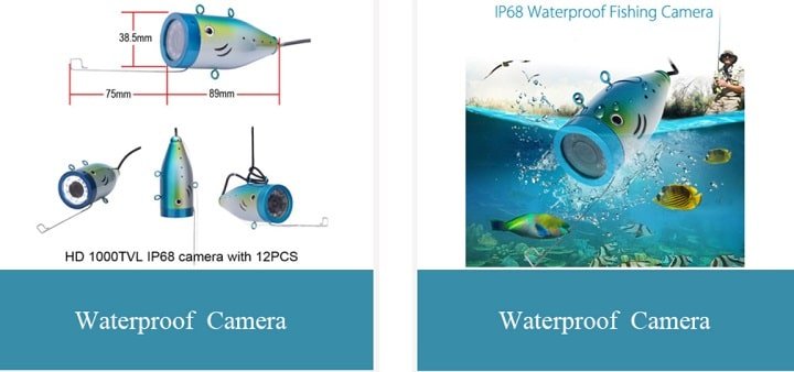 Đầu camera được làm bằng chất liệu thép không gỉ, đạt tiêu chuẩn IP68 