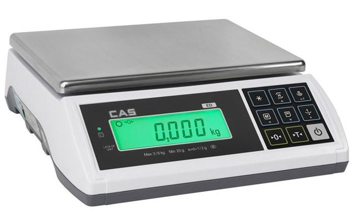Cân bàn điện tử CAS ED 6Kg Cân bàn điện tử CAS ED 6Kg