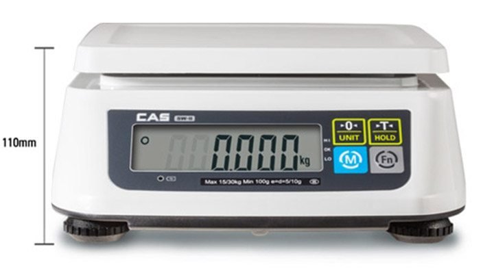 Cân bàn điện tử CAS SWII-6CD Cân bàn điện tử CAS SWII-6CD