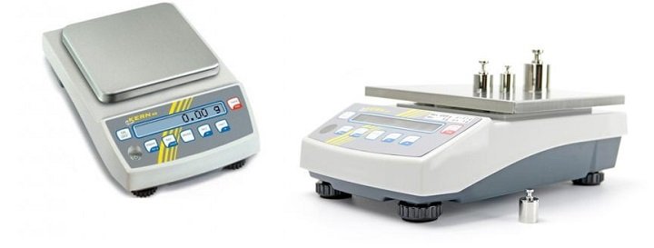 Cân điện tử 2 số lẻ Kern KB 2400-2N cân hàng hóa chính xác
