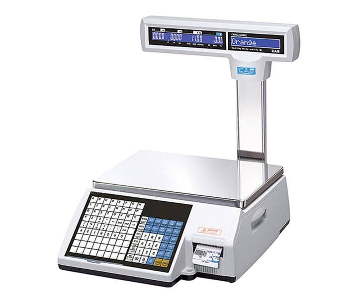 Cân điện tử in nhan CAS CL-5000 P 30Kg/10g Cân điện tử in nhan CAS CL-5000 P 30Kg/10g