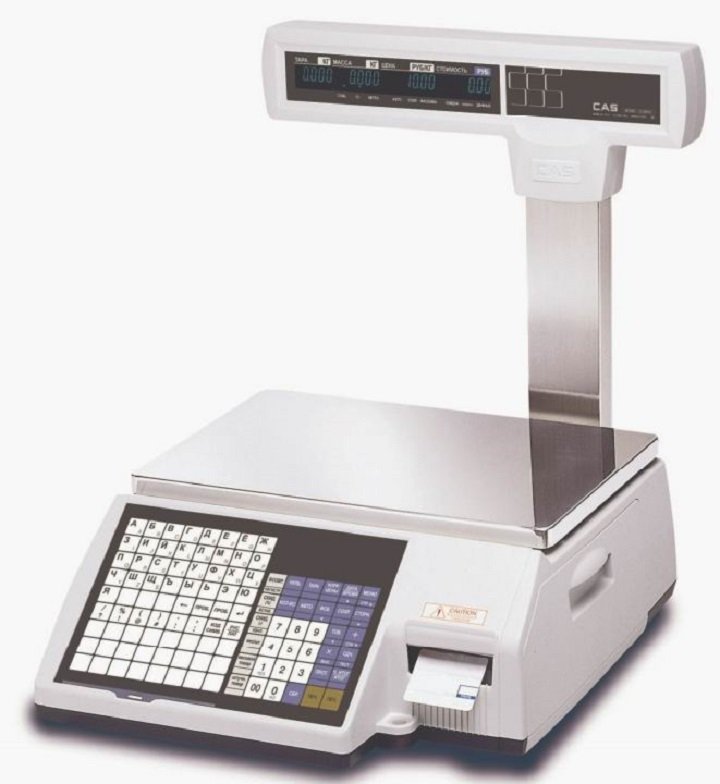 Cân điện tử in nhãn CAS CL-5000J CB 15Kg/5g Cân điện tử in nhãn CAS CL-5000J CB 15Kg/5g