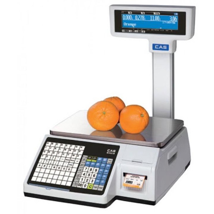 Cân điện tử in nhãn CAS CL-5200 P 30Kg/10g Cân điện tử in nhãn CAS CL-5200 P 30Kg/10g