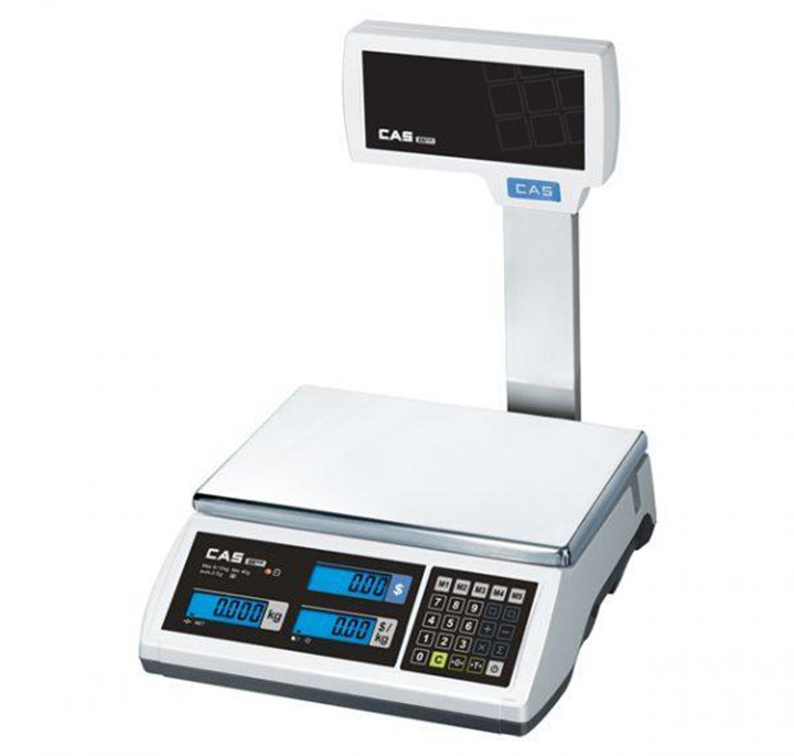 Cân điện tử tính giá CAS ER-Plus 30Kg (LCD)