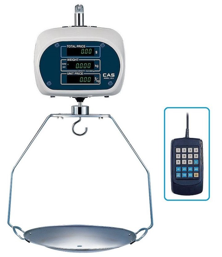 Cân điện tử tính giá CAS HS-1 30kg Cân điện tử tính giá CAS HS-1 30kg