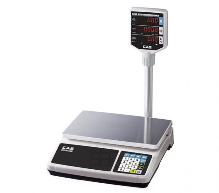 Cân điện tử tính giá CAS PR-PLUS B 3Kg Cân điện tử tính giá CAS PR-PLUS B 3Kg