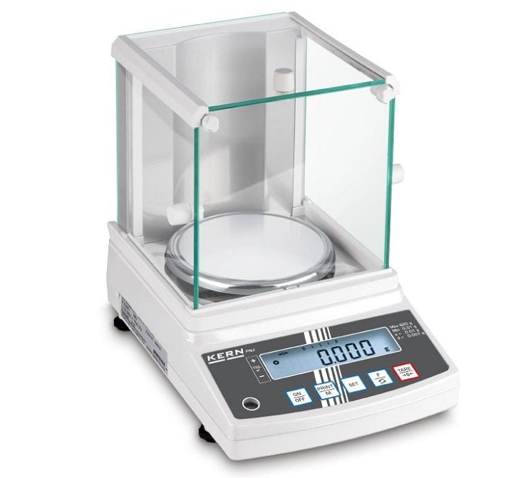 Cân phân tích 3 số lẻ Kern PNS 600-3 đa chức năng độ chính xác cao Cân phân tích 3 số lẻ Kern PNS 600-3 đa chức năng độ chính xác cao
