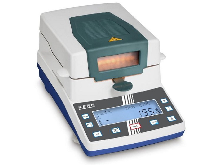 Cân sấy ẩm Kern DAB hoạt động đa tính năng