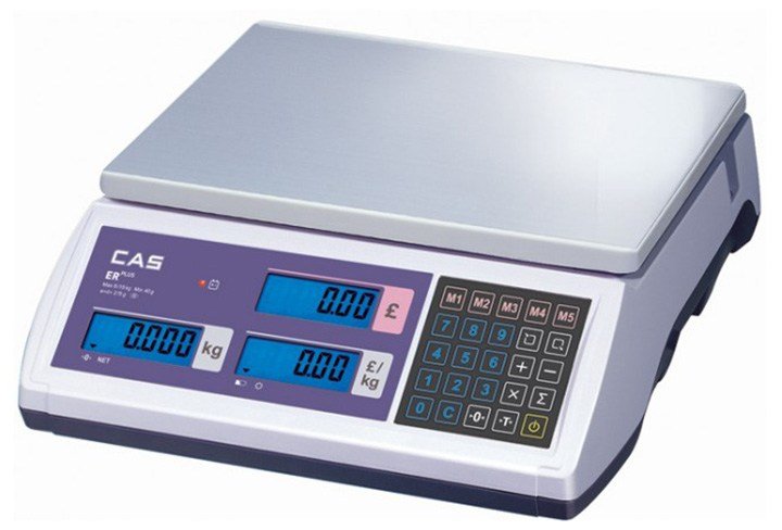 Cân điện tử tính giá CAS ER-Plus 30Kg Cân điện tử tính giá CAS ER-Plus 30Kg