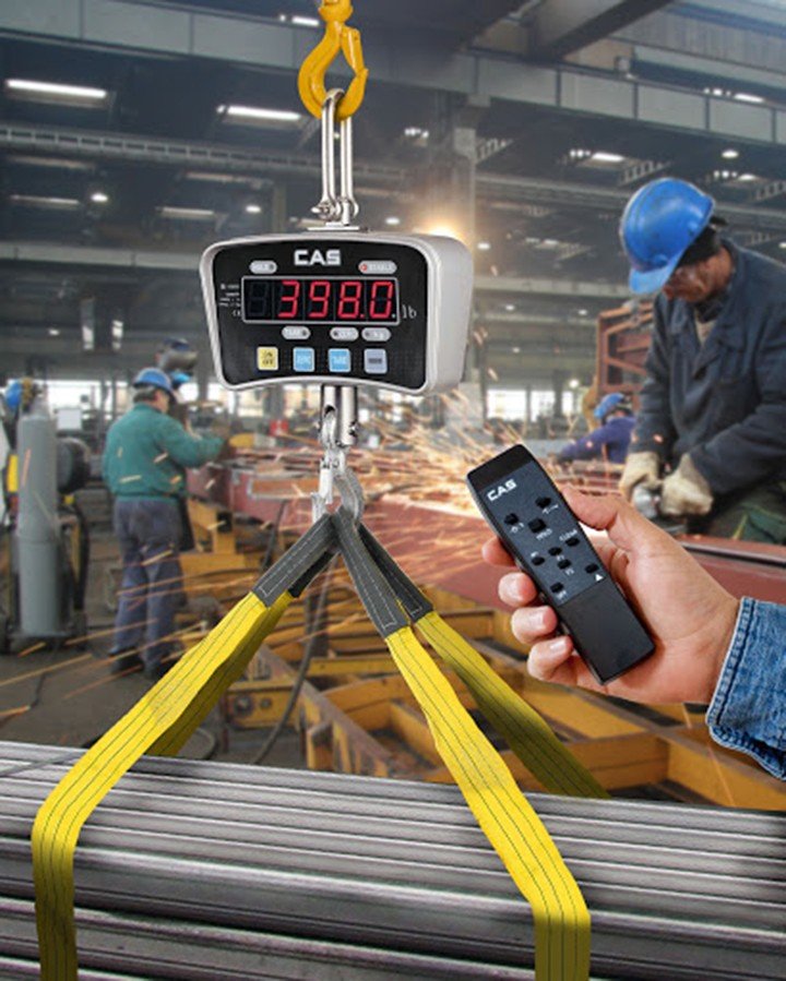 Cân treo điện tử CAS IE-1700 100kg/50g Cân treo điện tử CAS IE-1700 100kg/50g