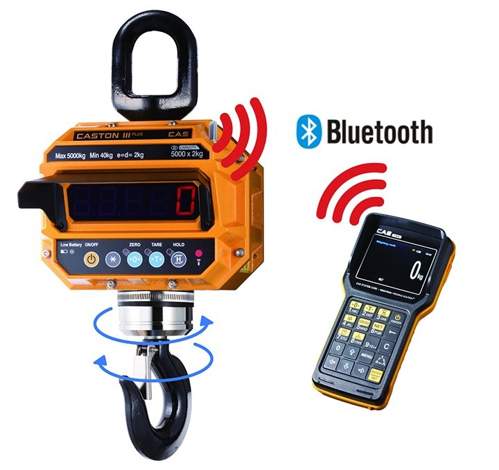 Cân treo điện tử CAS THD-BT 1 Tấn/0.5Kg Cân treo điện tử CAS THD-BT 1 Tấn/0.5Kg