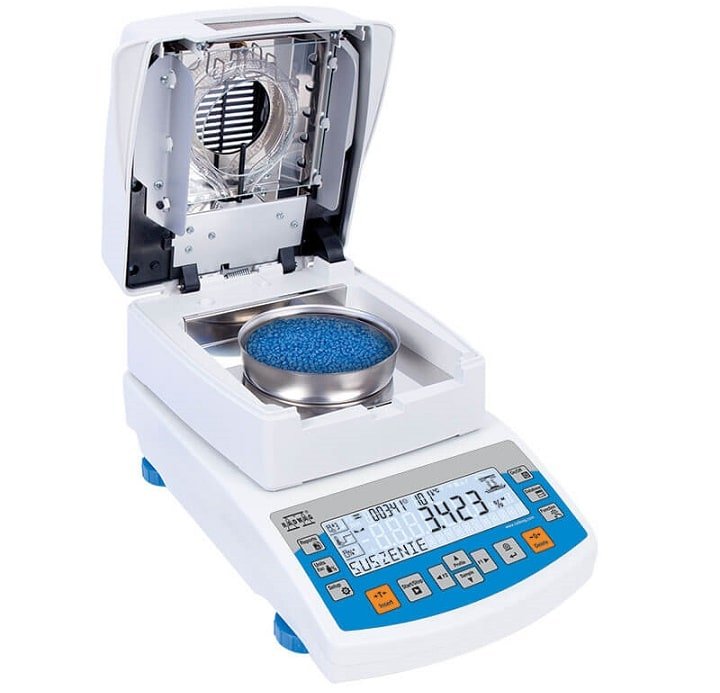 Cân sấy ẩm Radwag MA 50/1.R mang kết cấu bền chắc, chịu nhiệt tốt Cân sấy ẩm Radwag MA 50/1.R mang kết cấu bền chắc, chịu nhiệt tốt