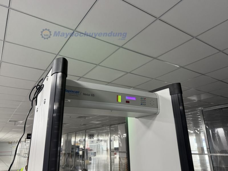 Cổng dò Rapiscan 6S có thiết kế hiện đại