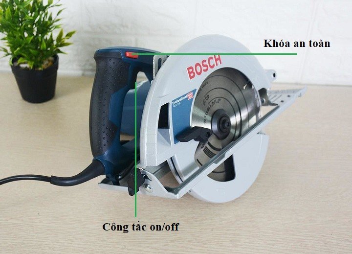 Máy cưa đĩa Bosch GKS 190 Máy cưa đĩa Bosch GKS 190