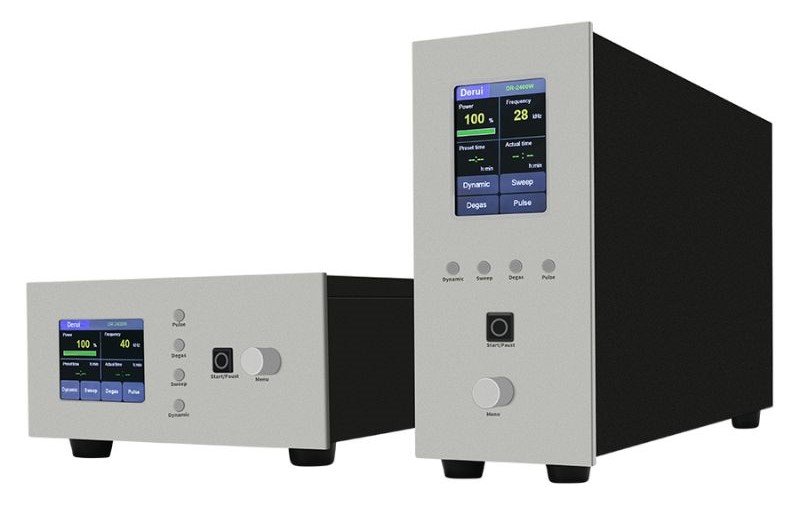 Đầu phát sóng siêu âm Derui TU0828 sở hữu thiết kế hiện đại với màn hình cảm ứng LCD