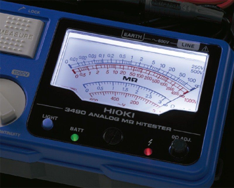 Đồng hồ đo điện trở cách điện Hioki 3490 Đồng hồ đo điện trở cách điện Hioki 3490