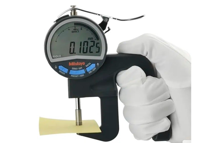 Đồng hồ đo độ dày điện tử Mitutoyo 547-401A cho kết quả chính xác Đồng hồ đo độ dày điện tử Mitutoyo 547-401A cho kết quả chính xác