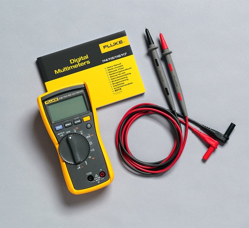 Fluke 116 giúp nhanh chóng khắc phục sự cố các vấn đề với thiết bị HVAC và cảm biến ngọn lửa 