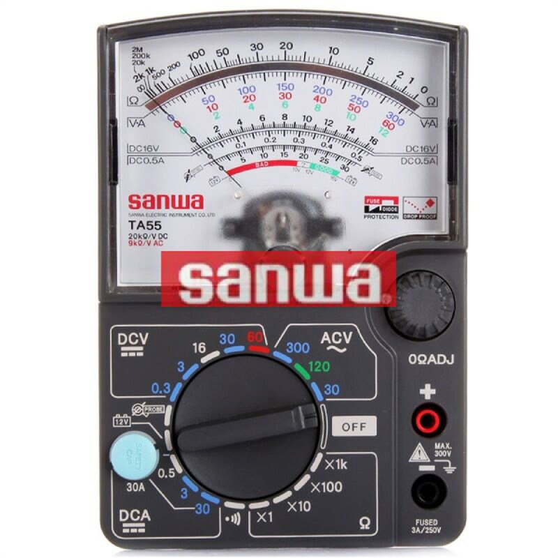 Sanwa TA55 làm bằng chất liệu nhựa cao cấp đảm bảo độ bền cao Sanwa TA55 làm bằng chất liệu nhựa cao cấp đảm bảo độ bền cao