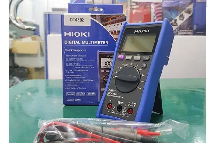 Đồng hồ vạn năng Hioki DT4252 ứng dụng trong nhiều mục đích chuyên nghiệp Đồng hồ vạn năng Hioki DT4252 ứng dụng trong nhiều mục đích chuyên nghiệp