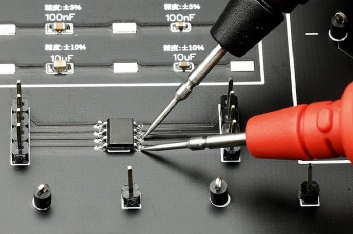 Que đo điện TL31 siêu mảnh để đo những chi tiết nhỏ Que đo điện TL31 siêu mảnh để đo những chi tiết nhỏ