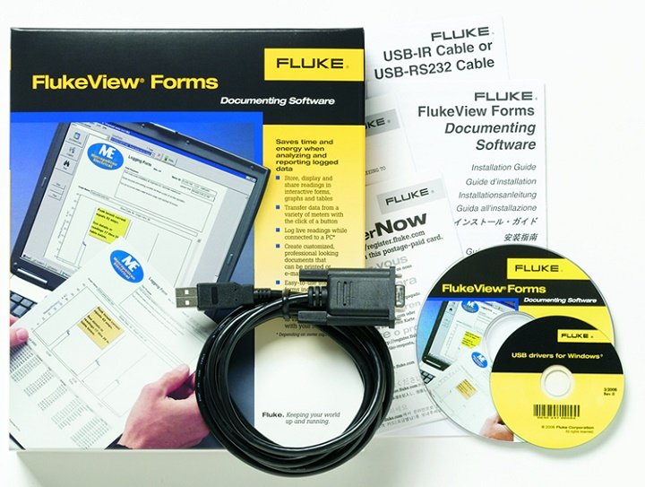 Phần mềm FlukeView Forms hỗ trợ kiểm soát dữ liệu đo Phần mềm FlukeView Forms hỗ trợ kiểm soát dữ liệu đo