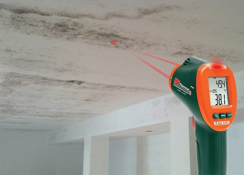 Máy đo nhiệt độ laser Extech IRT600 có thời gian đo nhanh 1,5 giây Máy đo nhiệt độ laser Extech IRT600 có thời gian đo nhanh 1,5 giây