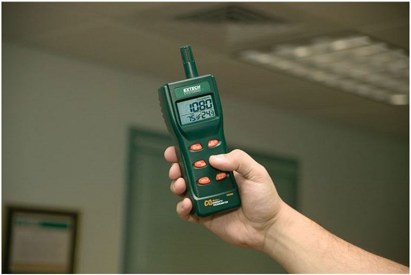 Máy đo khí CO2 nhiệt độ, độ ẩm extech CO250 Máy đo khí CO2 nhiệt độ, độ ẩm extech CO250