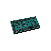 Bộ khay đầu tuýp đen 36 chi tiết 3/8" & 1/2" SATA 09914