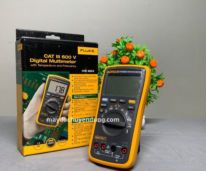 Đồng hồ vạn năng Fluke 17B-Max đo dòng điện chính xác