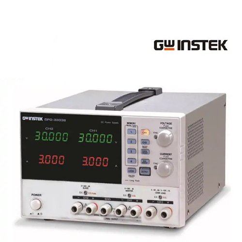 Nguồn DC lập trình Gwinstek GPD-3303S (0-30V, 0-3A)