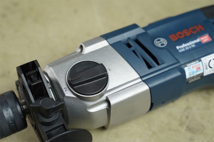Bosch GSB 20-2 RE sử dụng hộp số 2 tốc độ