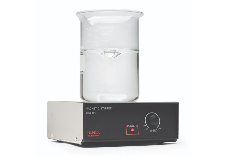 Máy khuấy từ Hanna HI300N cấu tạo đơn giản, dễ sử dụng