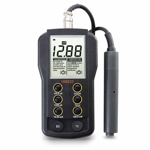 Máy đo độ dẫn điện EC Hanna HI8633