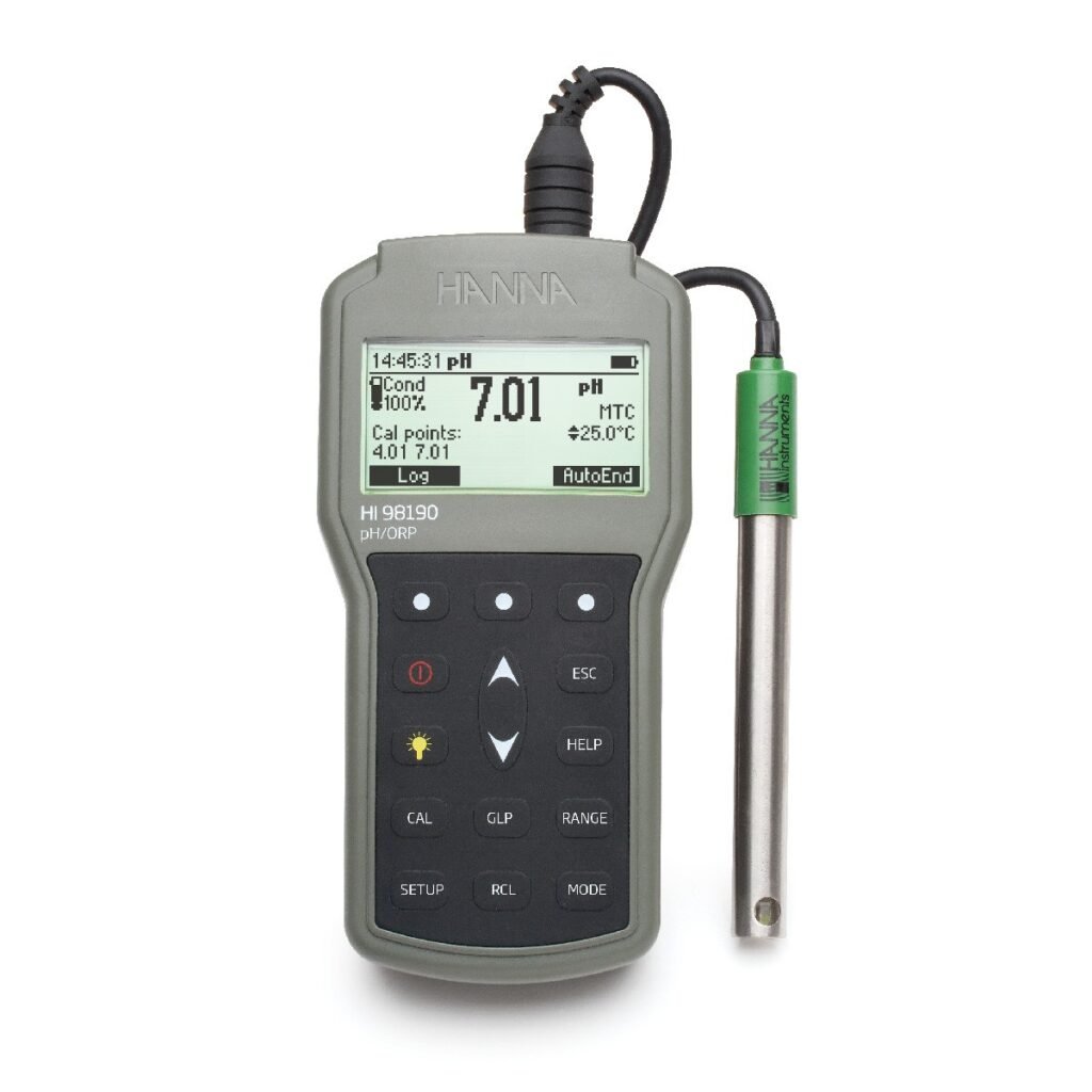 Máy đo pHORPNhiệt độ Hanna HI98190