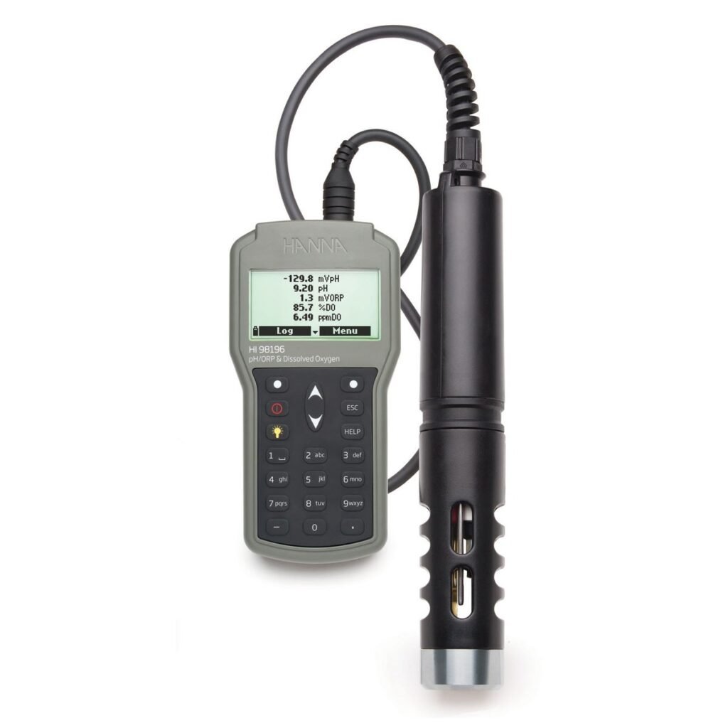 Máy đo pHORPDOÁp SuấtNhiệt Độ Hanna HI98196