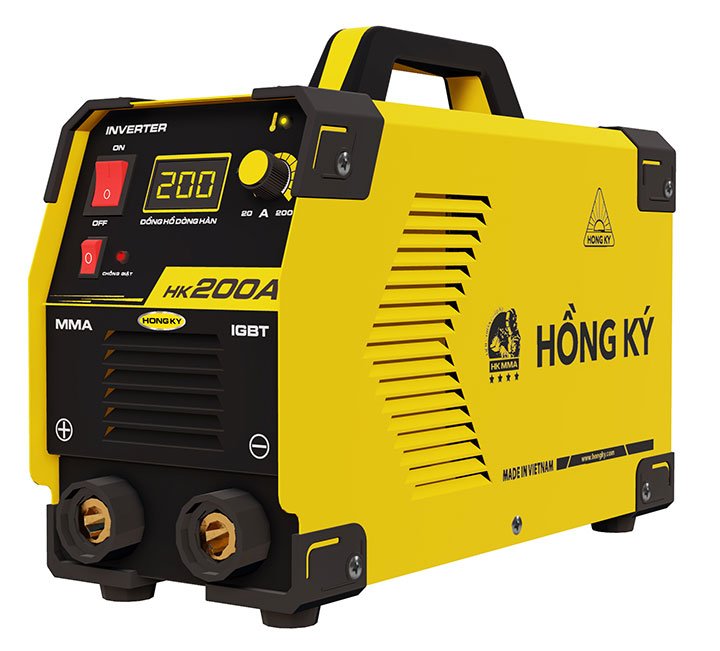 Hình ảnh máy hàn que Hồng Ký HK 200A Hình ảnh máy hàn que Hồng Ký HK 200A