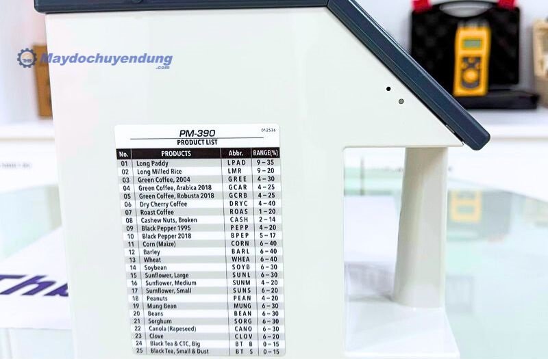 Bảng mã cos các loại nông sản trên máy Bảng mã cos các loại nông sản trên máy