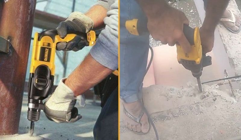 Máy khoan búa Dewalt D25132K