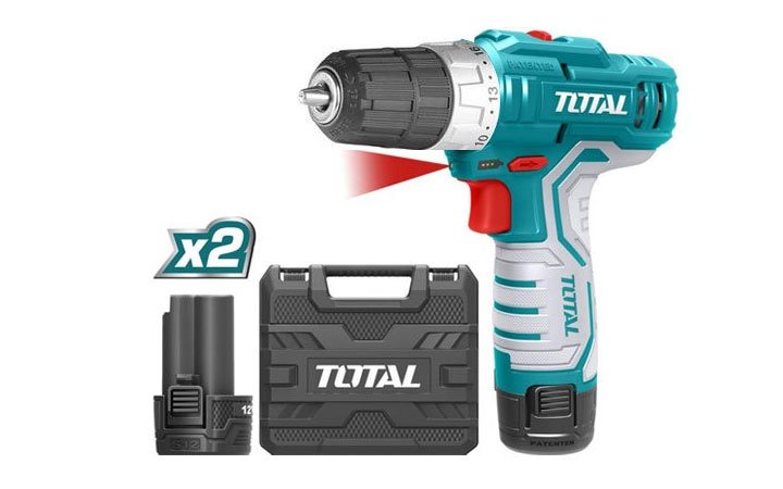 Máy khoan pin vặn vít 12V Total TDLI1232 Máy khoan pin vặn vít 12V Total TDLI1232
