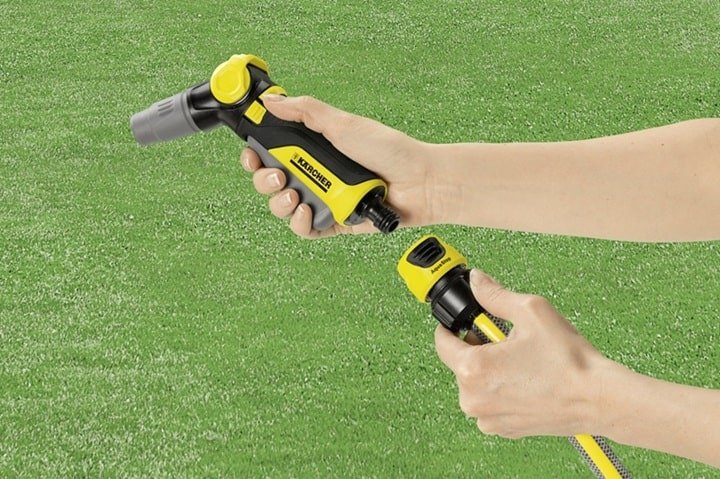 Khớp nối dễ lắp đặt với ống dây và súng phun Khớp nối dễ lắp đặt với ống dây và súng phun