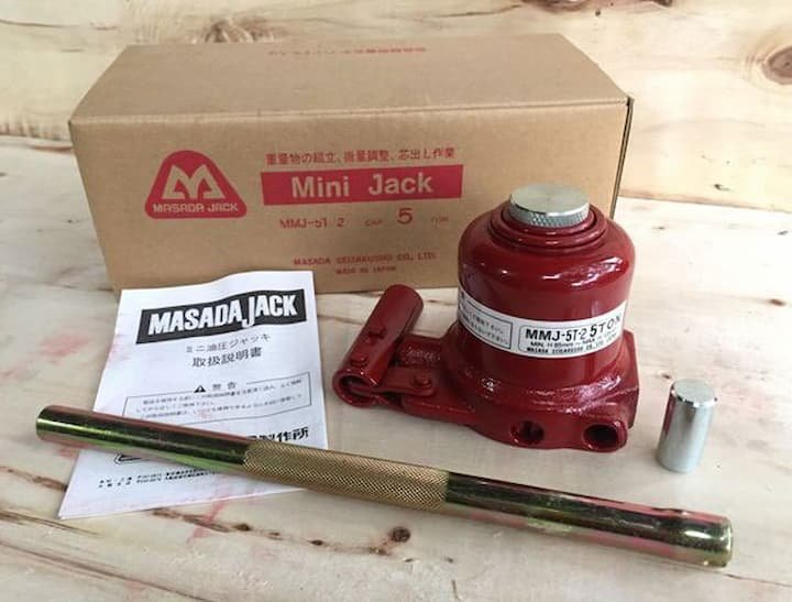 Kích thủy lực mini Masada MMJ-5T-2 sở hữu thiết kế nhỏ gọn