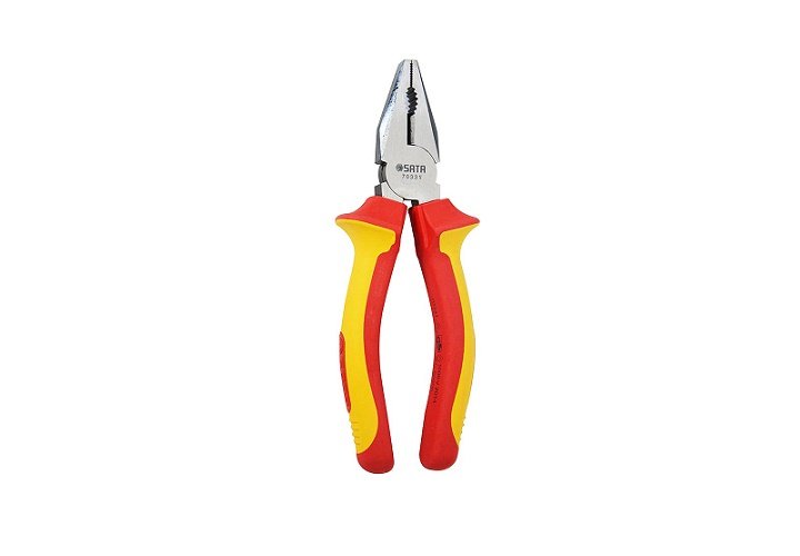 Kìm điện chuyên dùng 7in/175mm cách điện 1000V Sata 70332 Kìm điện chuyên dùng 7in/175mm cách điện 1000V Sata 70332