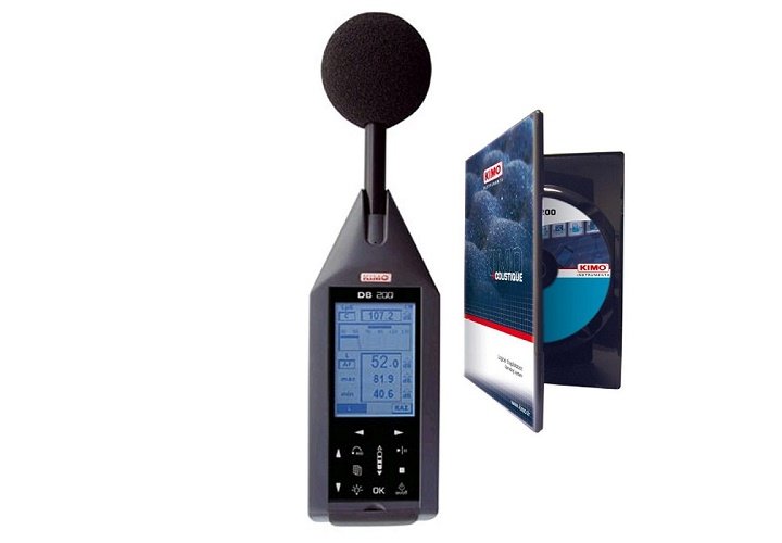 Máy đo độ ồn kimo db200 Máy đo độ ồn kimo db200